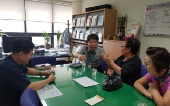 삼문동휴먼시아 부녀회 후원금전달 이미지